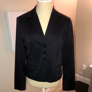 Black suit jacket and pants